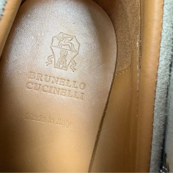 Brunello Cucinelli Eruc Suede Loafers with Chunky Sole 41 - Picture 15 of 16